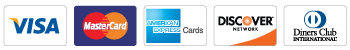 VISA | MasterCard | AMEX | DISCOVER | Diners Club INTERNATIONAL